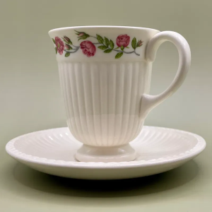 Wedgwood Rosalind koffiekop en schotel