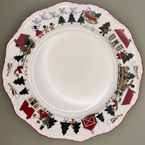 Mason's Christmas Village 1983 dinerbord